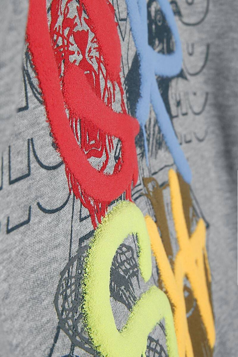 EMP "Häuser" Sweatshirt hellgrau von Harry Potter Begrenzt auf 3 Tage