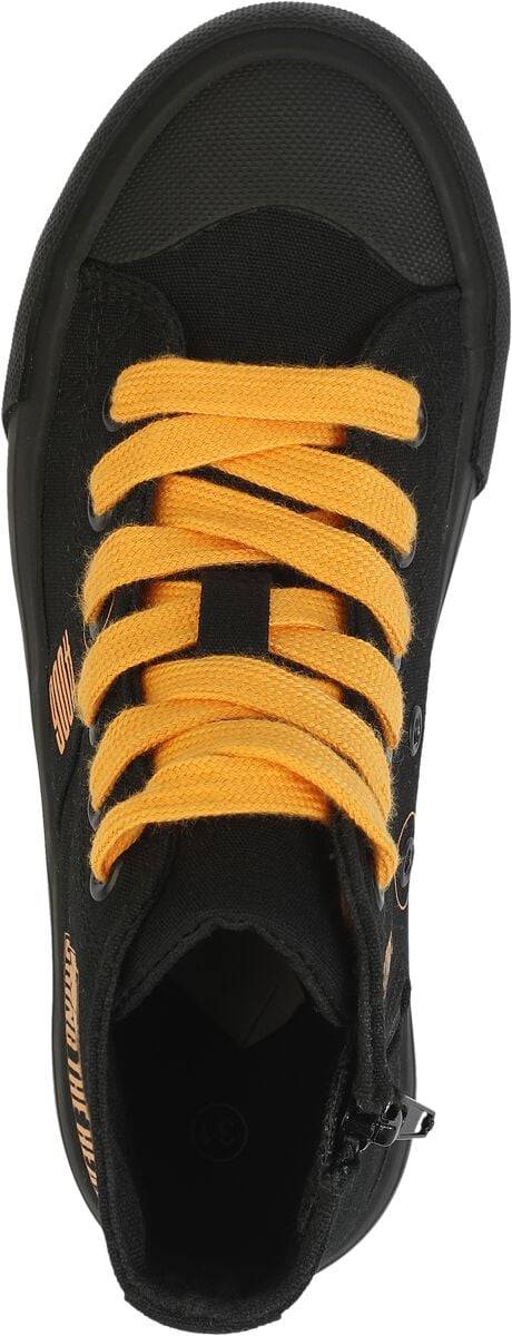 EMP "Glurak - Bring The Heat" Kinder Sneaker schwarz von Pokémon zollfrei