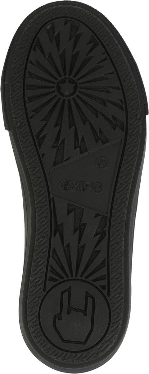 EMP "Glurak - Bring The Heat" Kinder Sneaker schwarz von Pokémon zollfrei