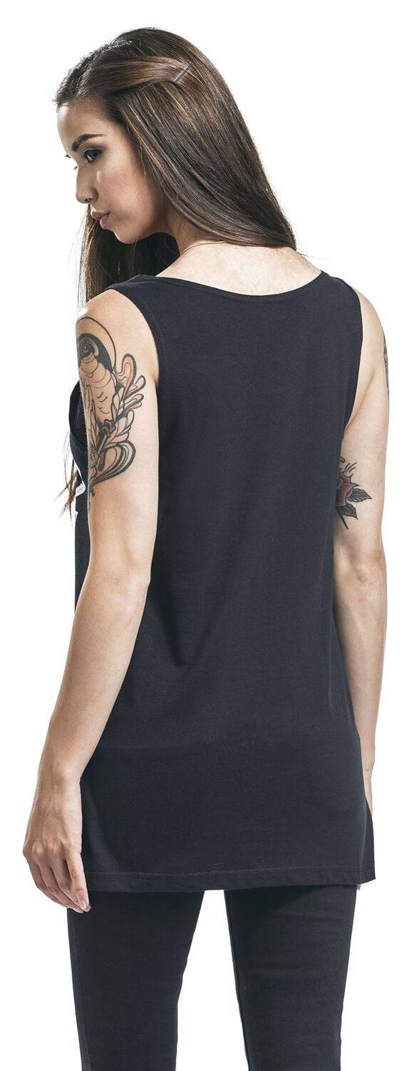 EMP "Witchboard" Top schwarz von Black Blood by Gothicana Online