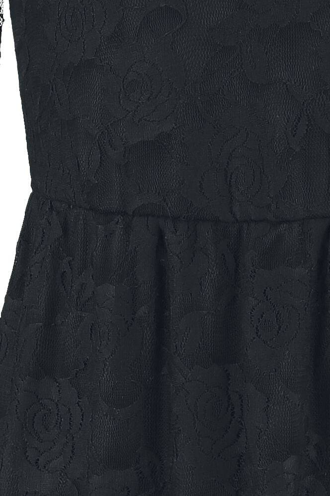EMP "Lace Dress" Kurzes Kleid schwarz von Gothicana by EMP Schlussverkauf