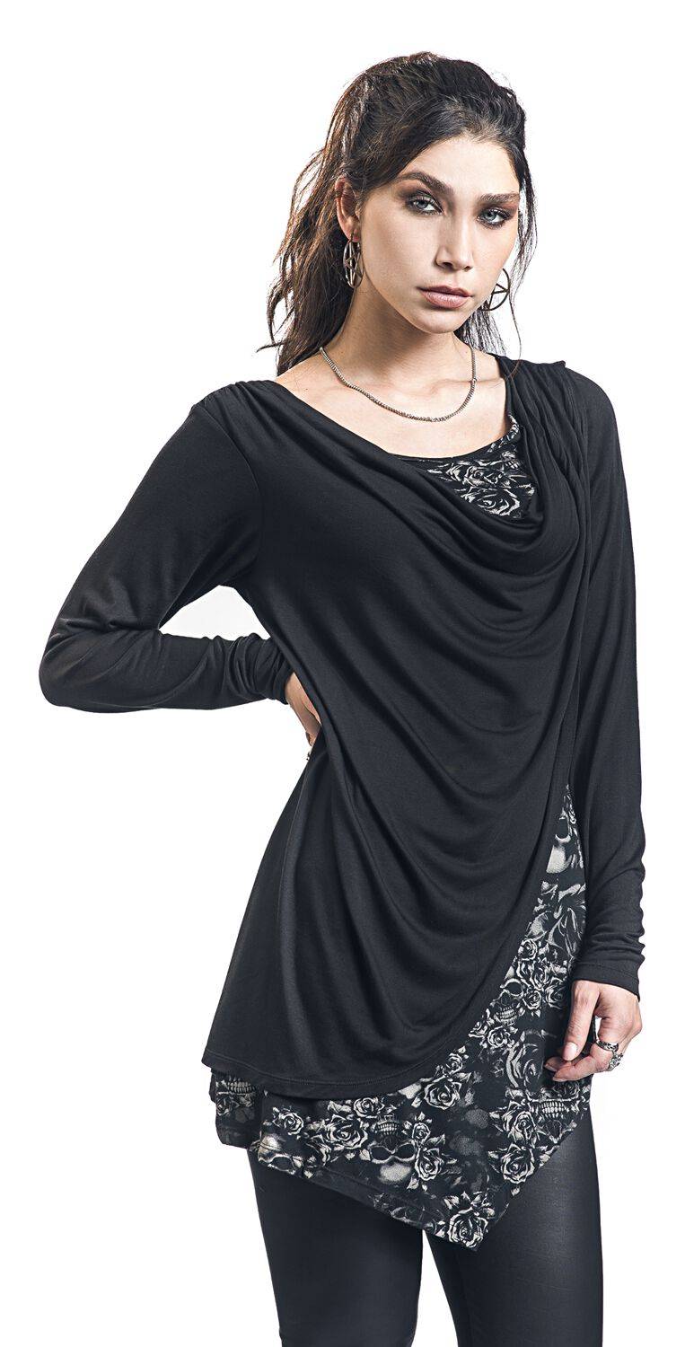 EMP Langarmshirt schwarz von Black Premium by EMP Blitzverkäufe