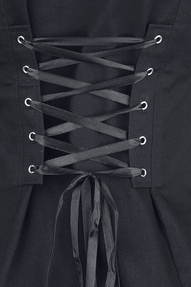 EMP Weste schwarz von Gothicana by EMP Großer Ausverkauf