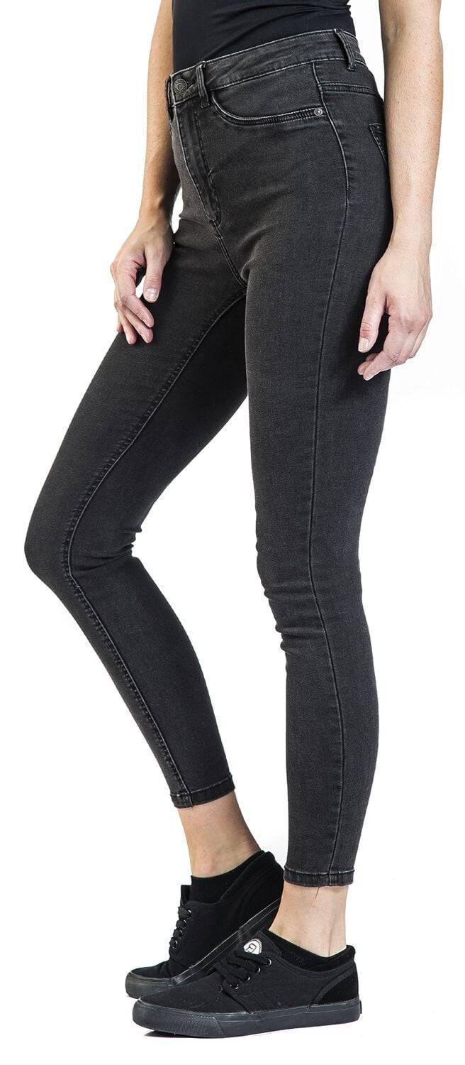 EMP "NMCallie HW Skinny Jeans" Jeans dunkelgrau von Noisy May Flash Sale
