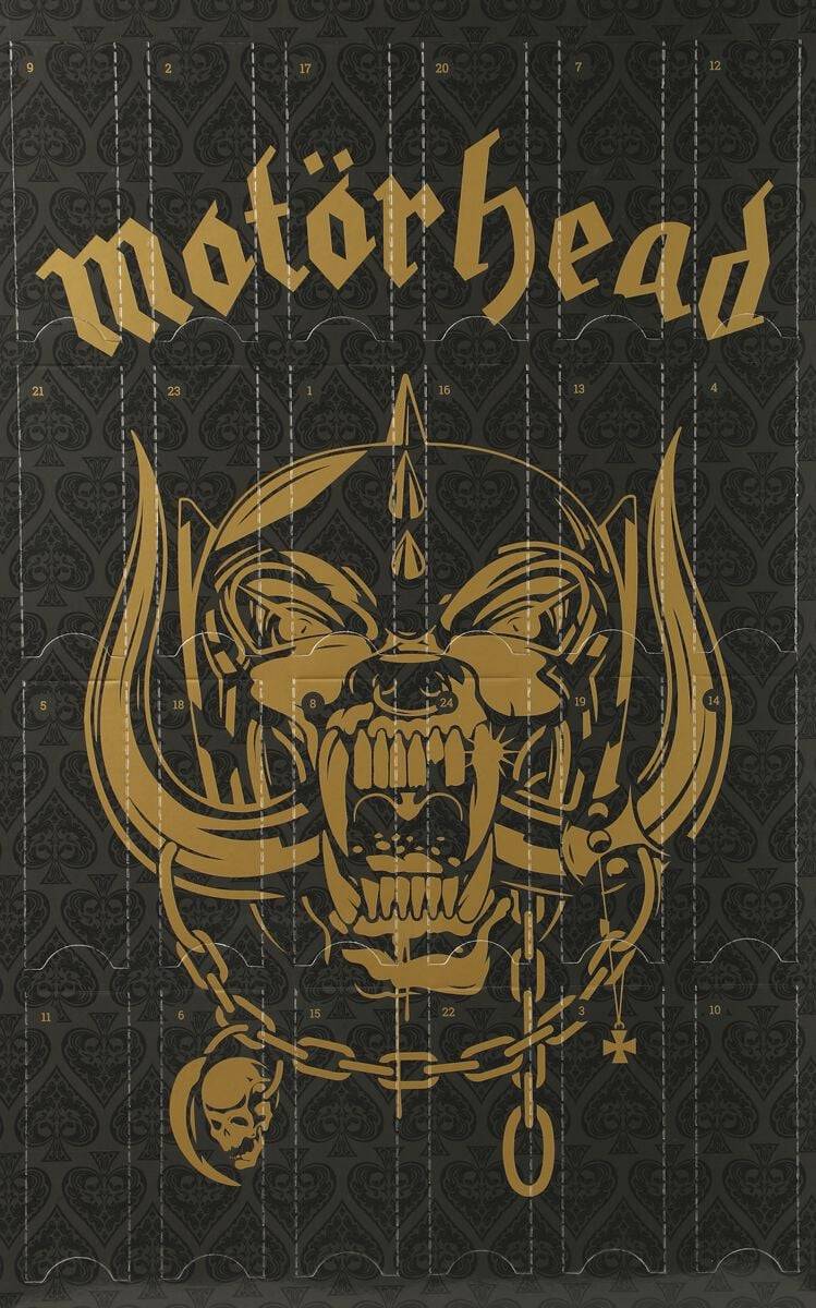 EMP "Socken-Adventskalender" Adventskalender multicolor von Motörhead Saisonschlussverkauf
