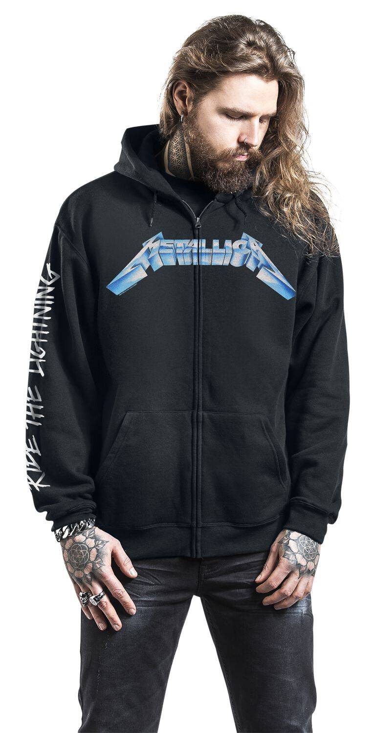 EMP "Ride The Lightning" Kapuzenjacke schwarz von Metallica Cyber Monday