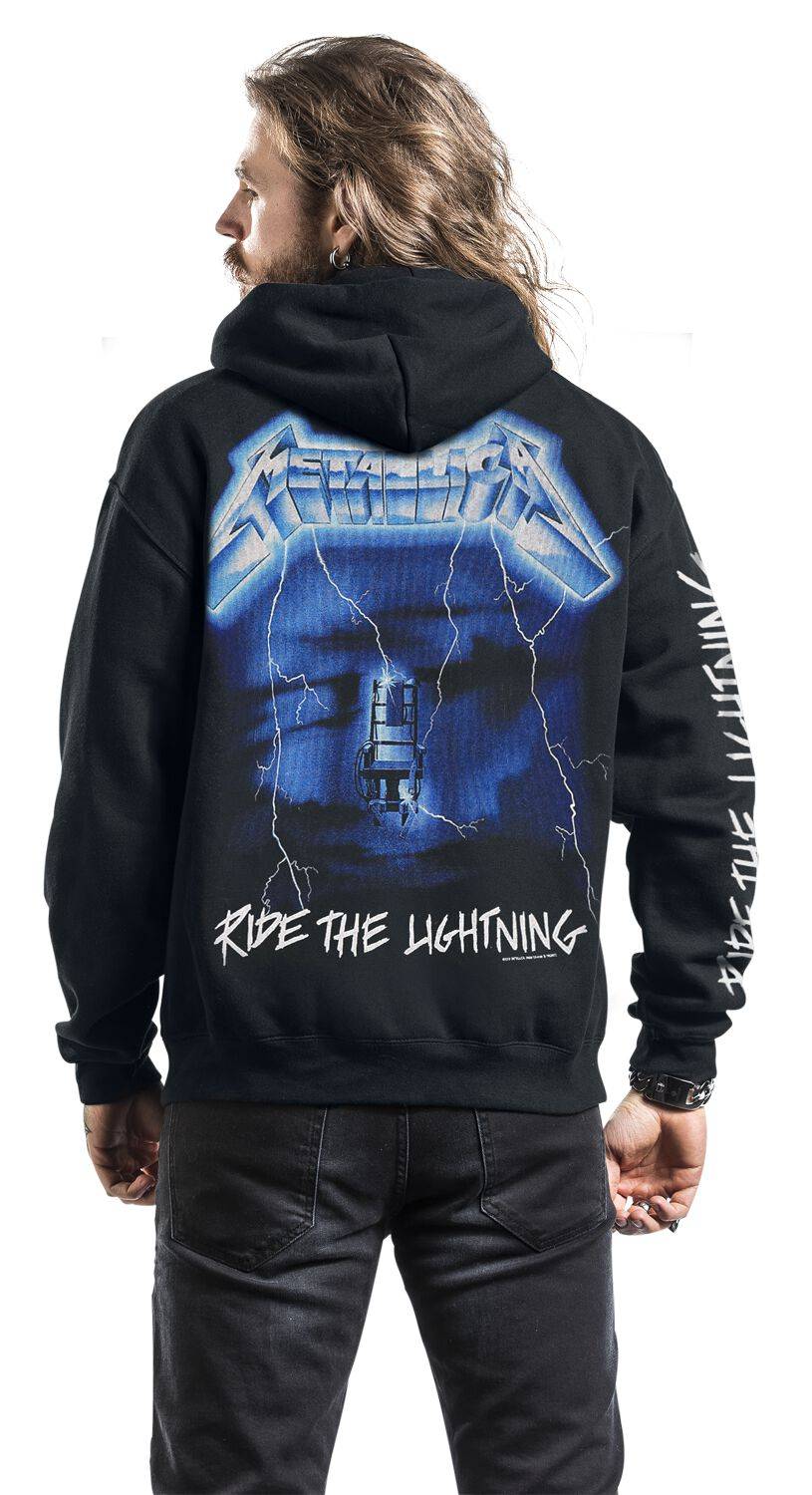 EMP "Ride The Lightning" Kapuzenjacke schwarz von Metallica Cyber Monday
