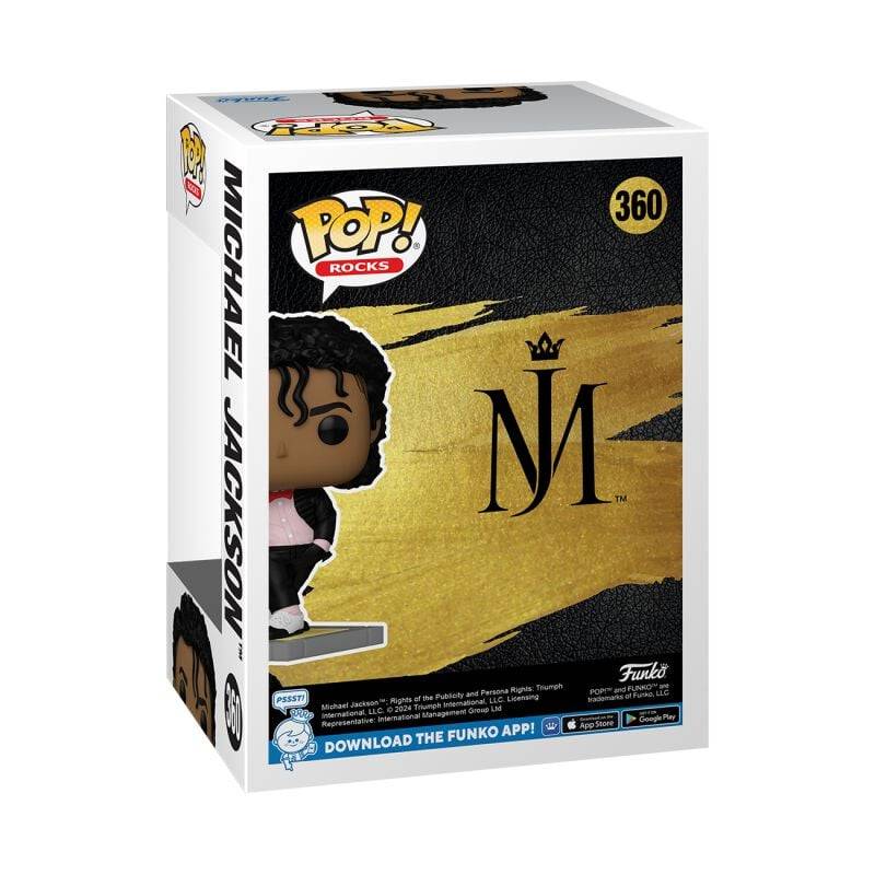 EMP "Michael Jackson (Billie Jean) Rocks! Vinyl Figur 360" Funko Pop! multicolor von Michael Jackson Weihnachtsangebot