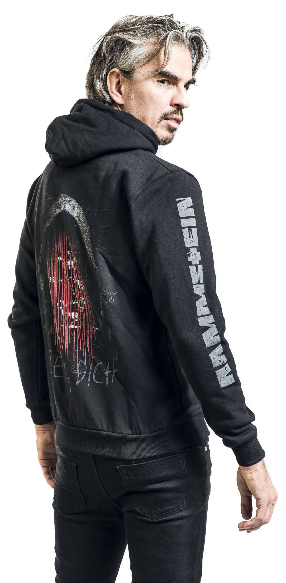 EMP "Zeig Dich" Kapuzenpullover schwarz von Rammstein Valentinstagsangebot