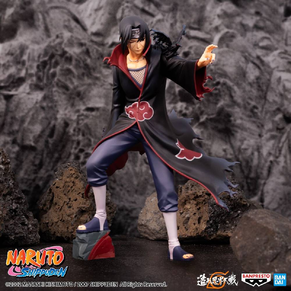 EMP "Shippuden - Banpresto - Uchiha Itachi (Colosseum Series)" Sammelfiguren multicolor von Naruto Begrenzte Freigabe