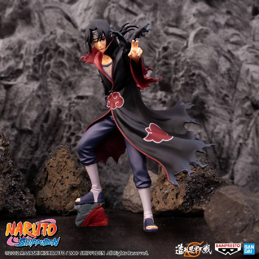 EMP "Shippuden - Banpresto - Uchiha Itachi (Colosseum Series)" Sammelfiguren multicolor von Naruto Begrenzte Freigabe