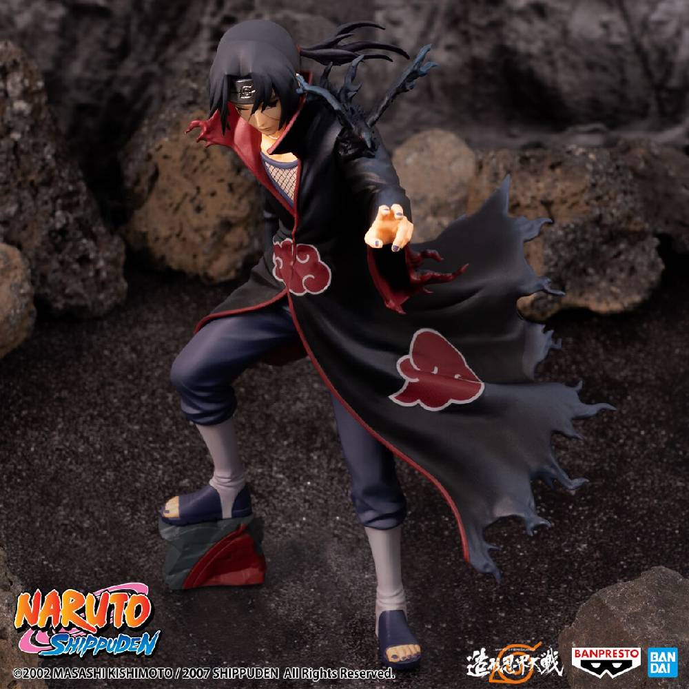 EMP "Shippuden - Banpresto - Uchiha Itachi (Colosseum Series)" Sammelfiguren multicolor von Naruto Begrenzte Freigabe