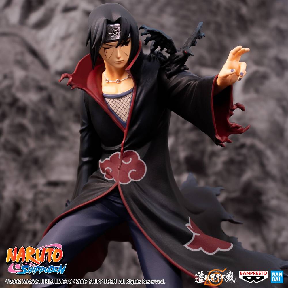 EMP "Shippuden - Banpresto - Uchiha Itachi (Colosseum Series)" Sammelfiguren multicolor von Naruto Begrenzte Freigabe