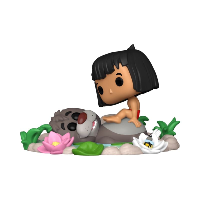 EMP "Baloo & Mowgli (Pop! Moment) Vinyl Figur 1490" Funko Pop! multicolor von Das Dschungelbuch Letzte 3 Tage