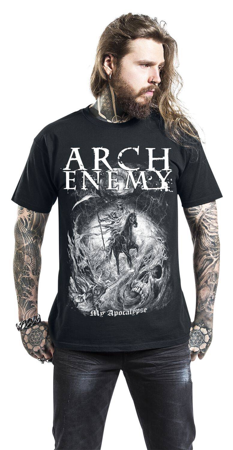 EMP "My Apocalypse" T-Shirt schwarz von Arch Enemy Sonderangebot der Fabrik