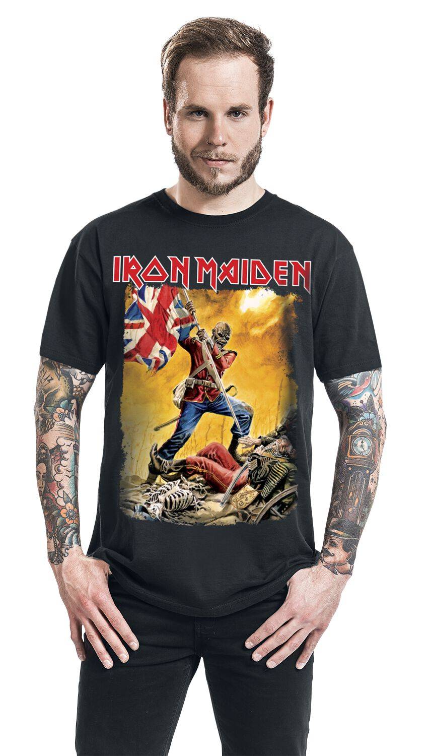 EMP "The Trooper Z2" T-Shirt schwarz von Iron Maiden Vierteljährliche Förderung