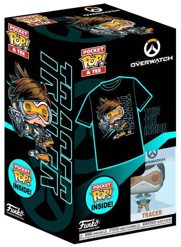 EMP "Kids - Tracer Pocket Pop! & Tee" Funko Pop! von Overwatch Outlet