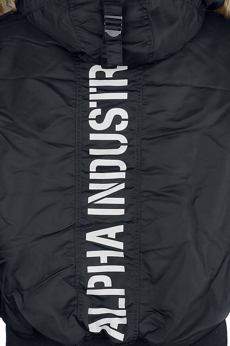 EMP "45P Hooded Custom" Winterjacke schwarz von Alpha Industries Verkauf