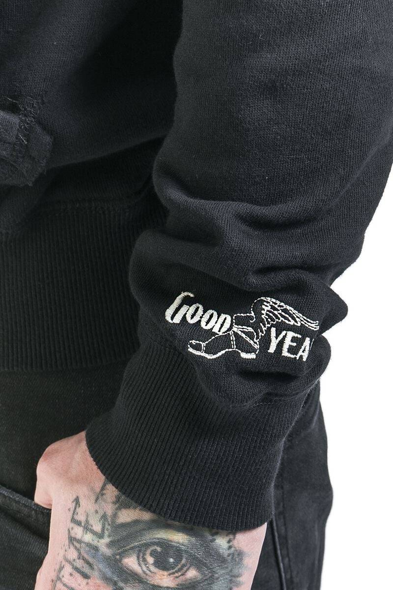 EMP "Pelham" Kapuzenpullover schwarz von GoodYear Schlussverkauf