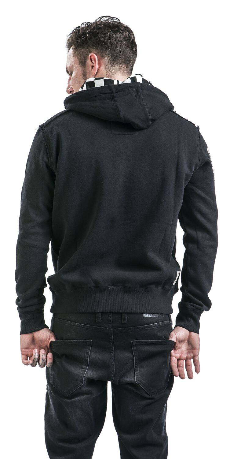 EMP "Pelham" Kapuzenpullover schwarz von GoodYear Schlussverkauf