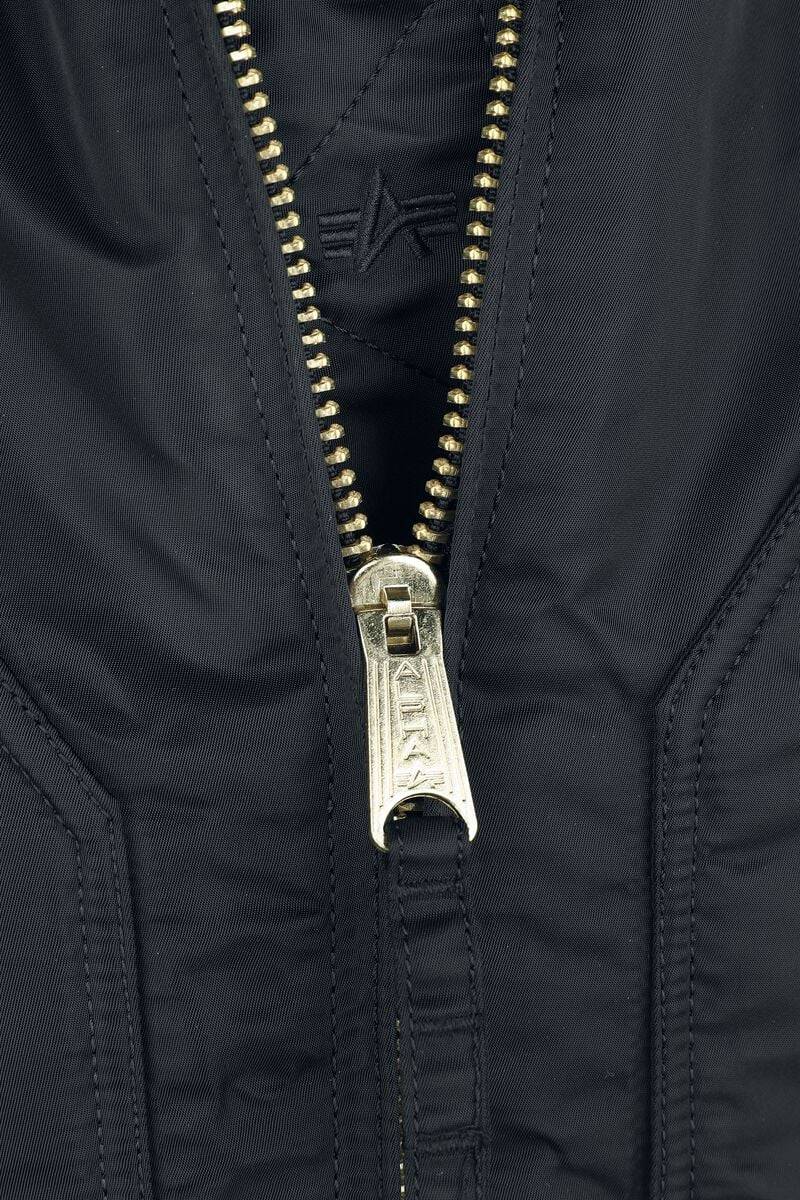 EMP "CWU 45" Bomberjacke schwarz von Alpha Industries Kostenloser Versand