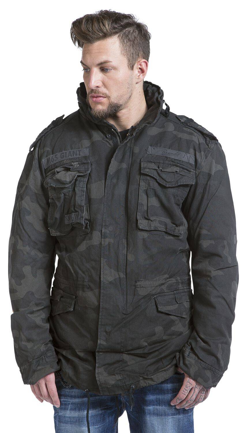 EMP "M65 Giant" Winterjacke darkcamo von Brandit Sonderangebot