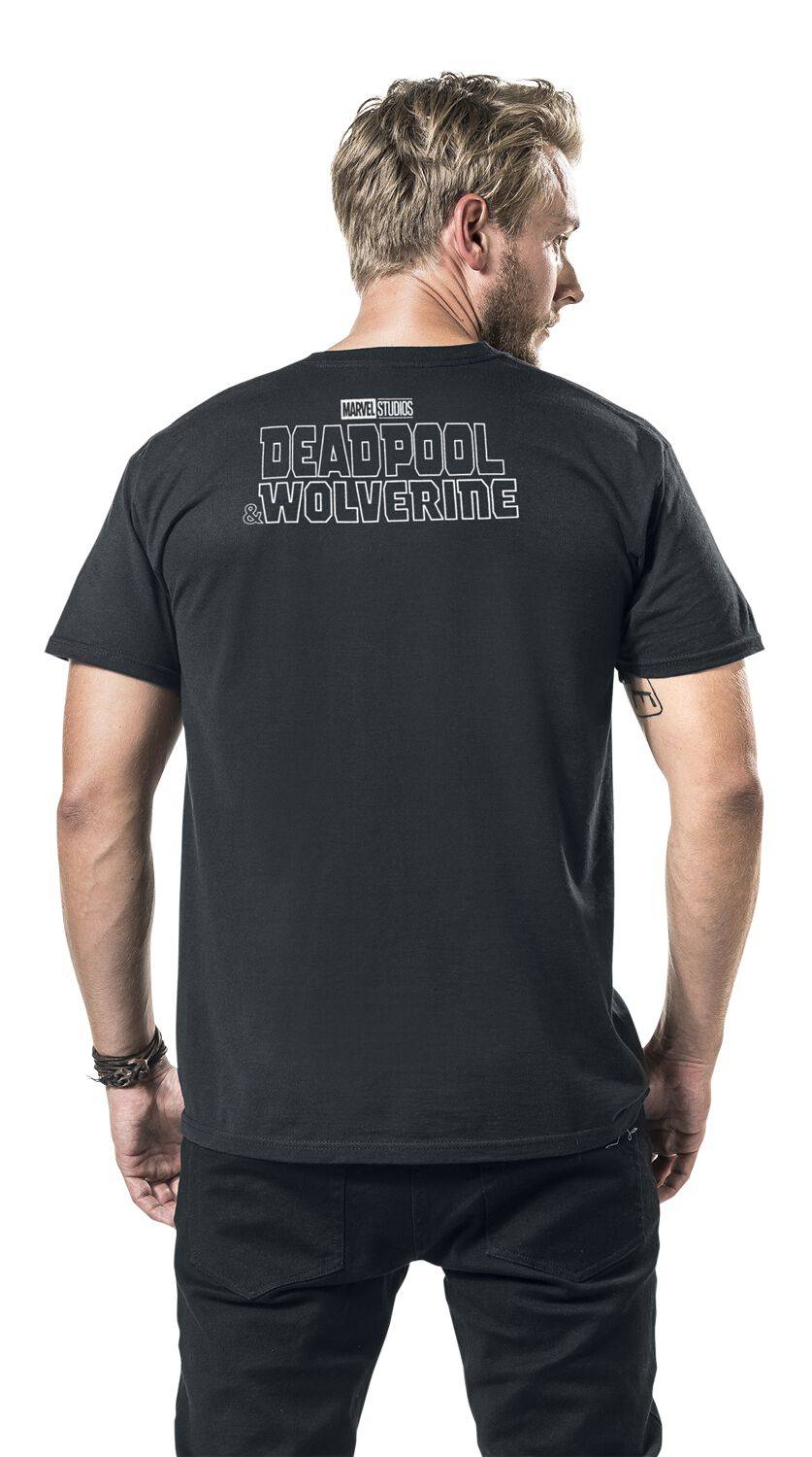 EMP "3 - Deadpool & Volverine" T-Shirt schwarz von Deadpool Black Friday