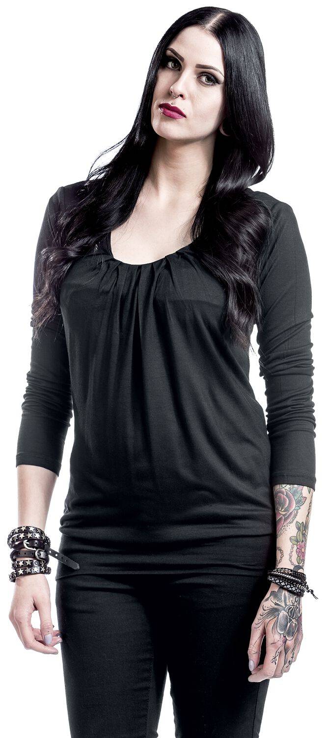 EMP Langarmshirt schwarz von Black Premium by EMP Exklusive Angebote