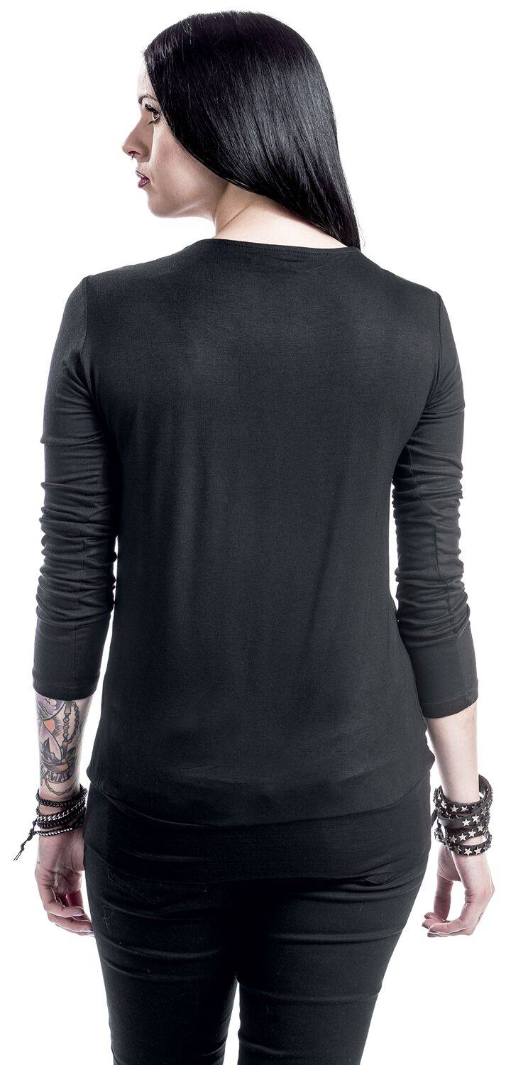 EMP Langarmshirt schwarz von Black Premium by EMP Exklusive Angebote