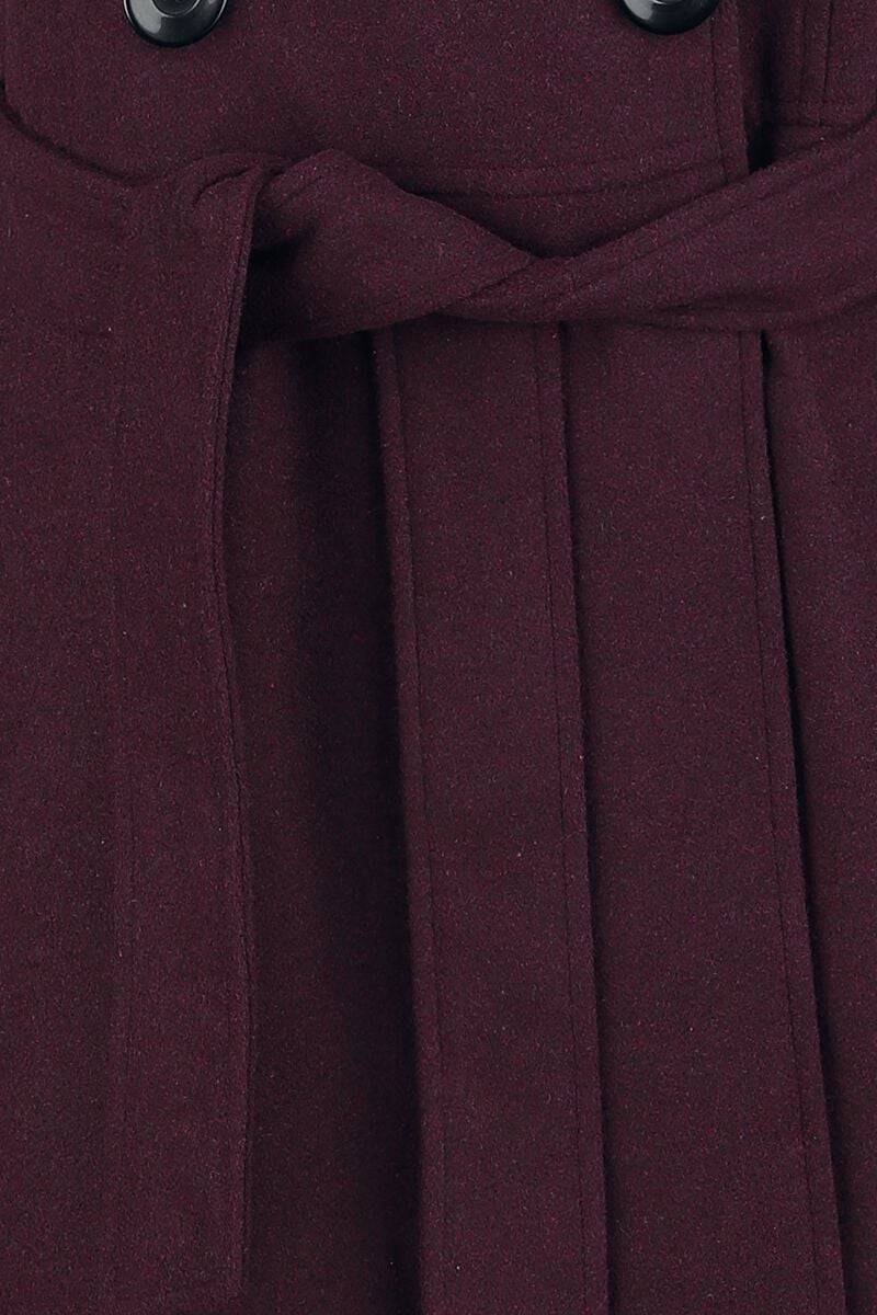 EMP Wintermantel dunkelrot von Black Premium by EMP Blitzangebot