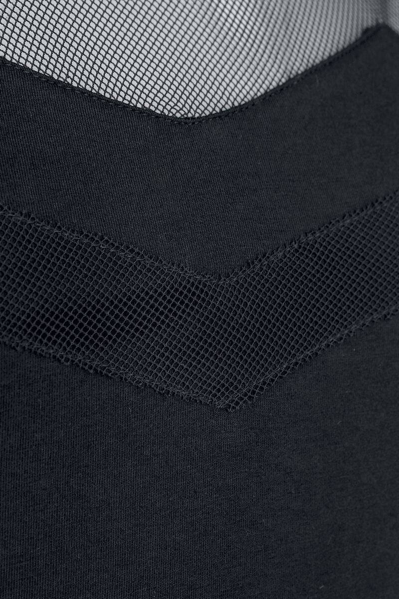 EMP Top schwarz von Rock Rebel by EMP Große Rabatte