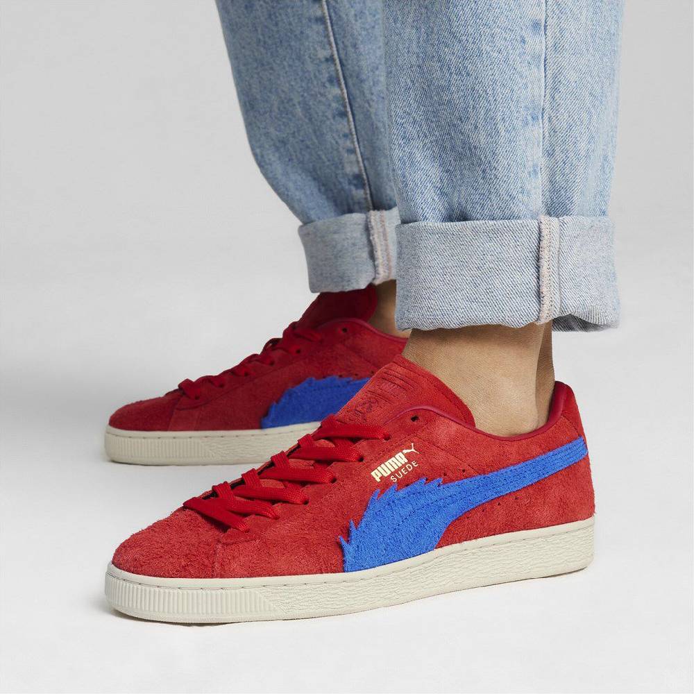 EMP "PUMA x ONE PIECE Suede" Sneaker rot von Puma Super Sparpreis