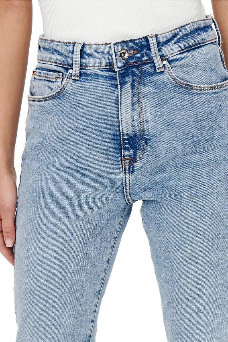 EMP "ONLEMILY STRETCH HW ST AK DNM CRO789NOOS" Jeans hellblau von Only Begrenzte Freigabe