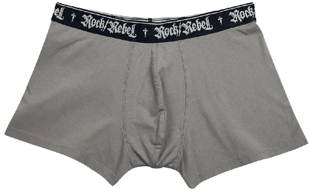 EMP Boxershort-Set grau von Rock Rebel by EMP Neueste Stile