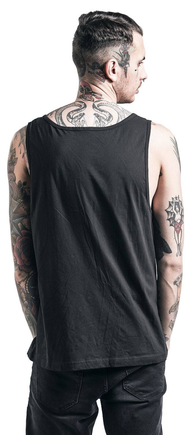 EMP "Praying Hands" Tank-Top schwarz von Black Blood by Gothicana Bis zu 65% Rabatt