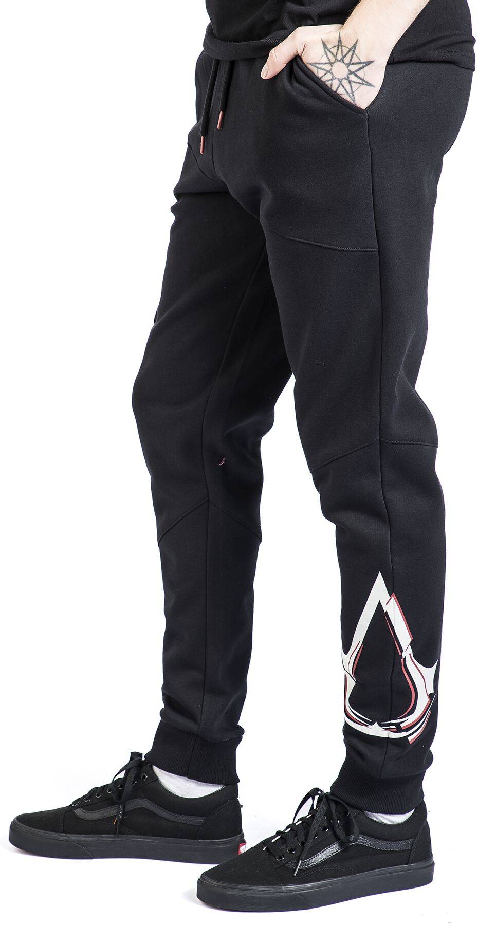 EMP "Legacy" Trainingshose schwarz von Assassin's Creed Sonderangebot der Fabrik