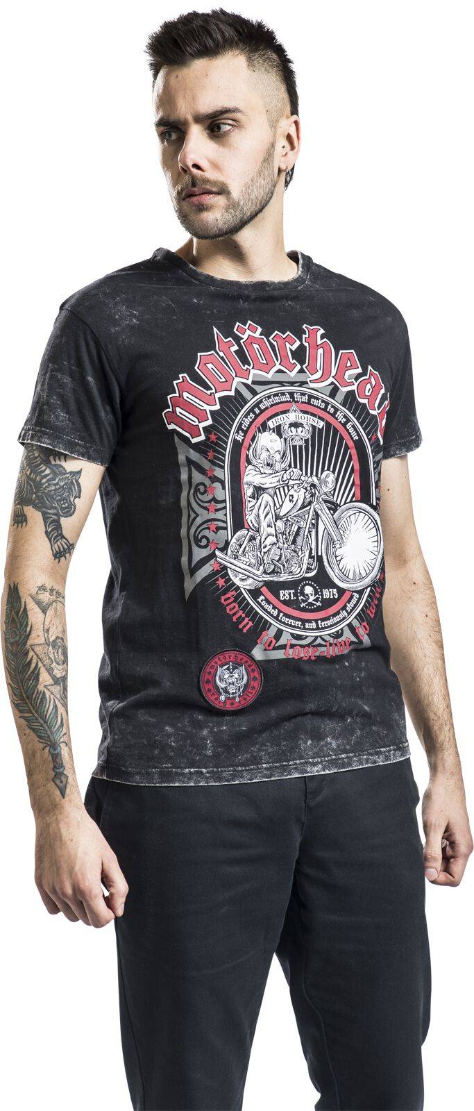 EMP "EMP Signature Collection" T-Shirt dunkelgrau von Motörhead 50% Rabatt mit kostenlosem Versand