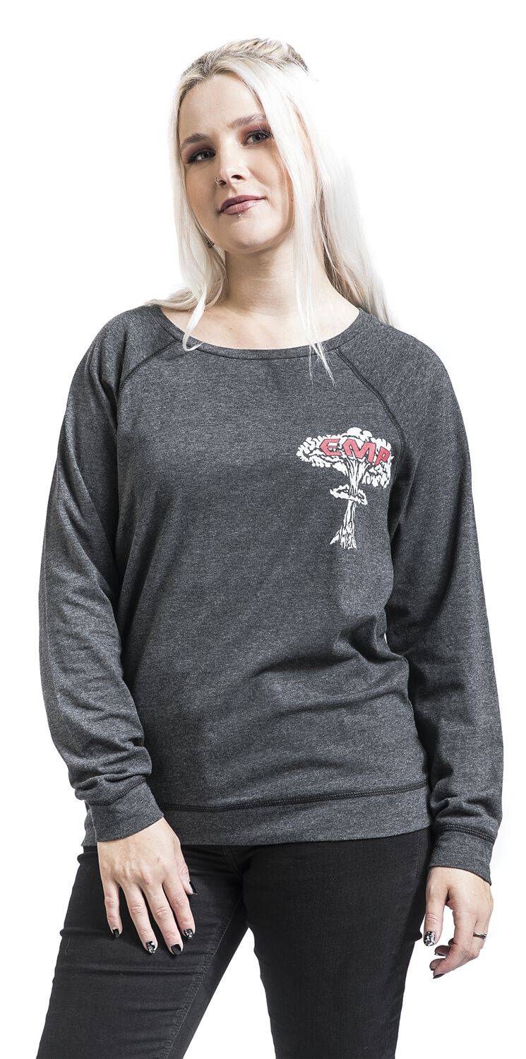 EMP Langarmshirt grau von EMP Stage Collection Kostenloser Versand international