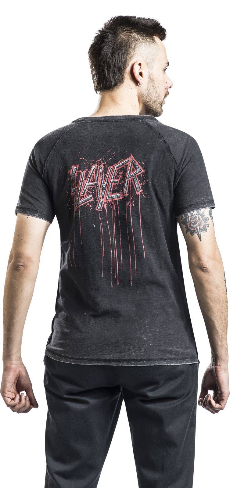 EMP "EMP Signature Collection" T-Shirt dunkelgrau/grau von Slayer Black Friday Preise