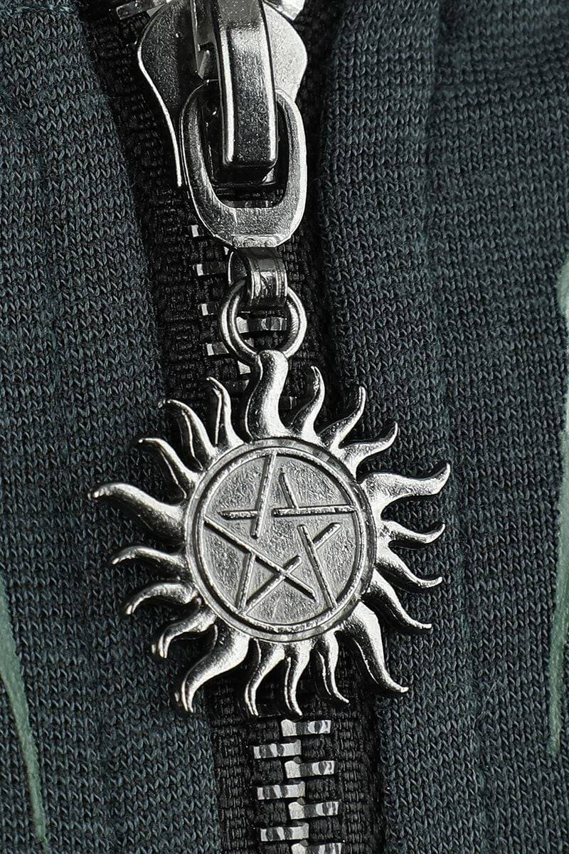 EMP "Witchy Vibes" Top petrol von Supernatural Im Verkauf