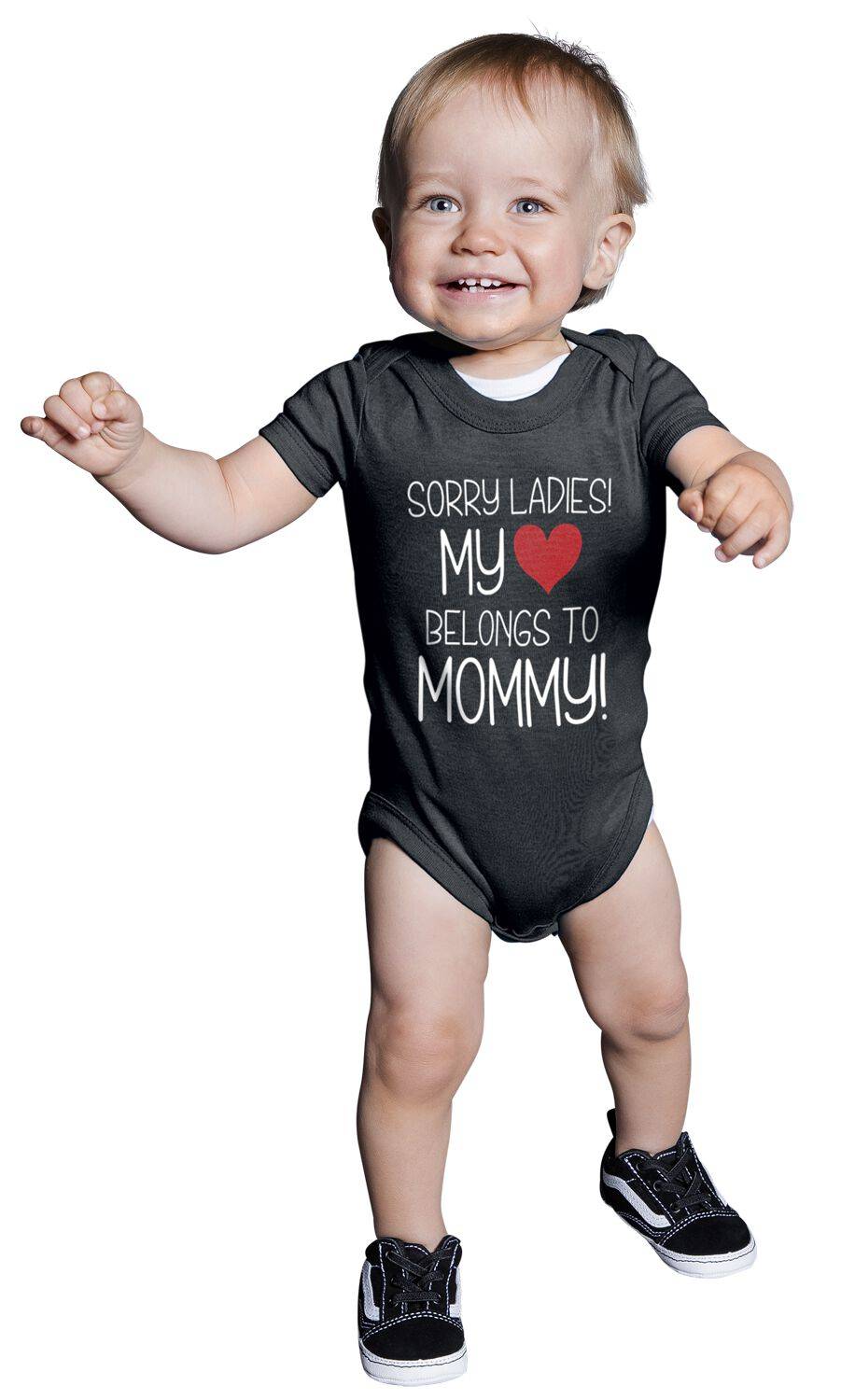 EMP "Kids - Sorry Ladies!" Body schwarz von Familie & Freunde Auslauf