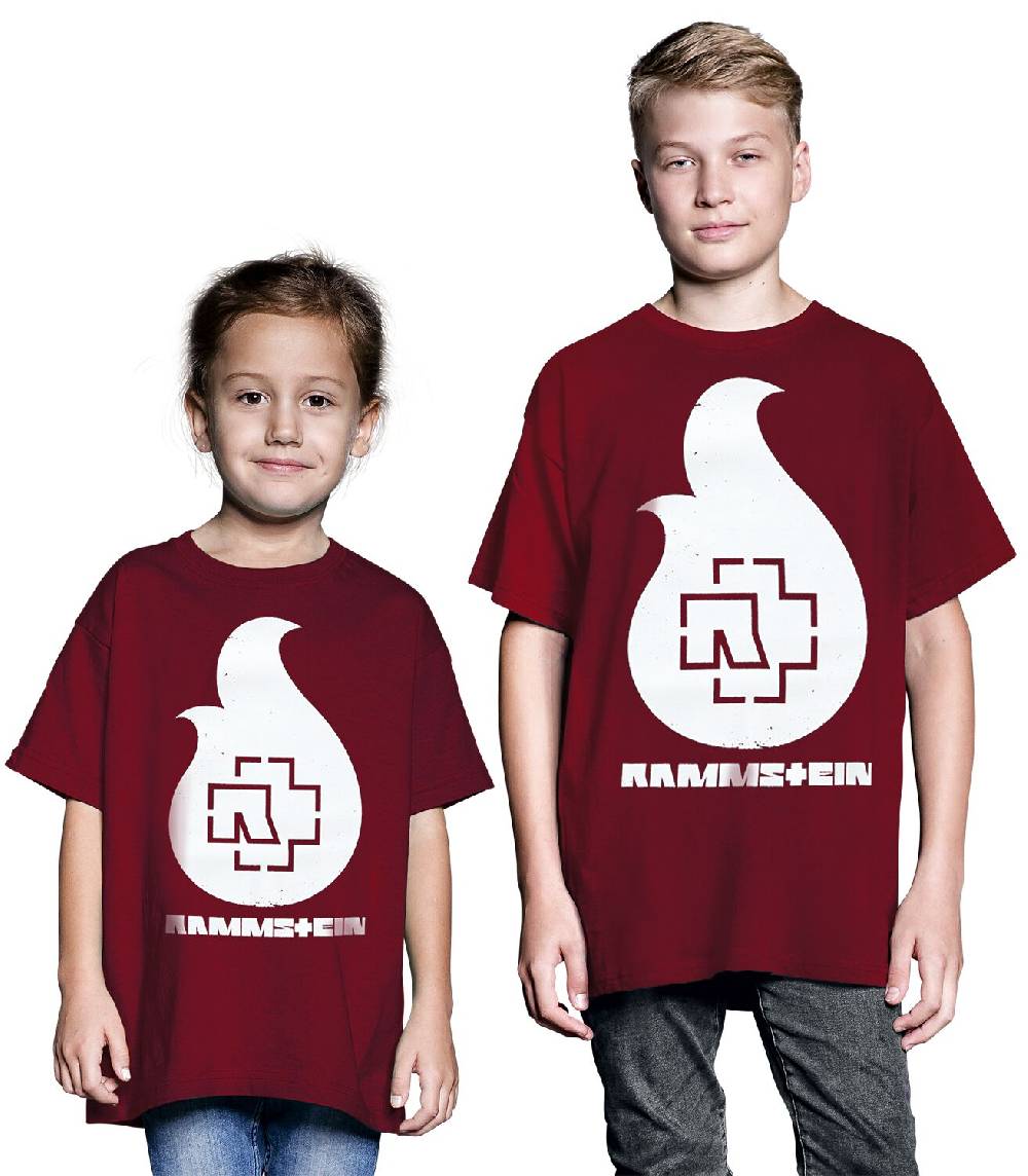 EMP "Kids - Flamme" T-Shirt burgund von Rammstein Angebote