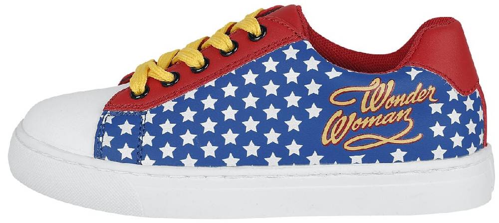 EMP "Kids - Stars" Kinder Sneaker blau/rot von Wonder Woman Schlussverkauf