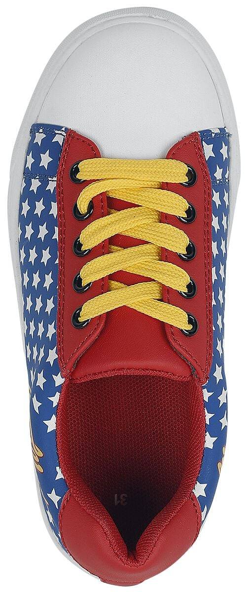 EMP "Kids - Stars" Kinder Sneaker blau/rot von Wonder Woman Schlussverkauf