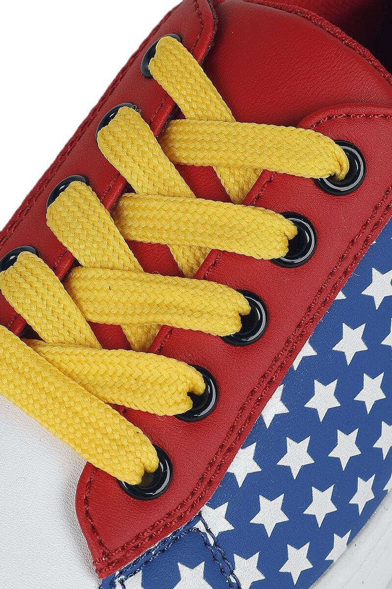 EMP "Kids - Stars" Kinder Sneaker blau/rot von Wonder Woman Schlussverkauf