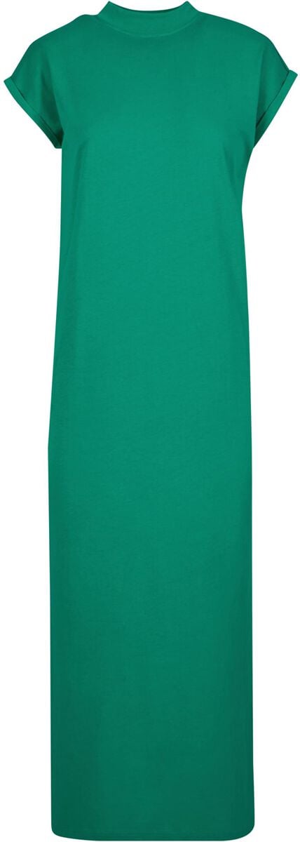 EMP "Ladies Long Extended Shoulder Dress" Langes Kleid grün von Urban Classics Günstig kaufen