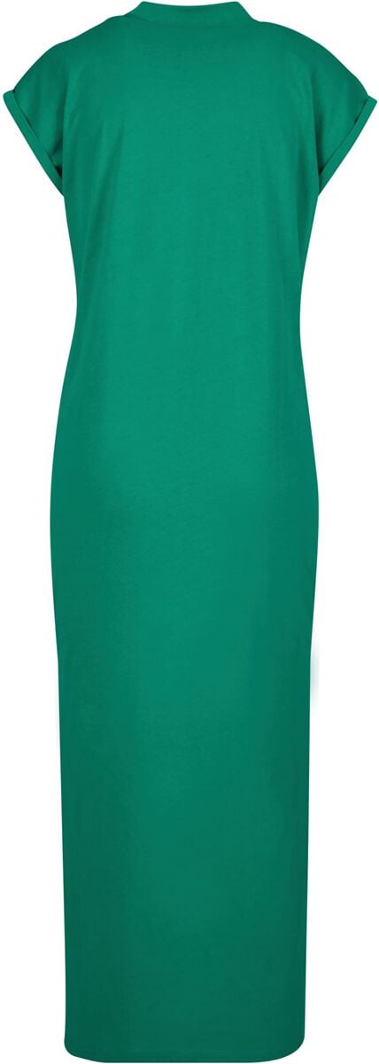 EMP "Ladies Long Extended Shoulder Dress" Langes Kleid grün von Urban Classics Günstig kaufen