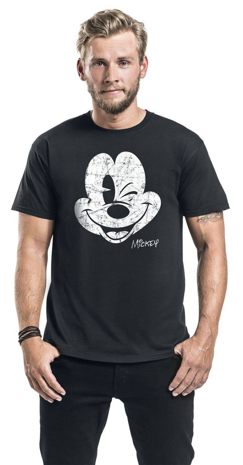 EMP "Since Beaten Face" T-Shirt schwarz von Micky Maus Versandkostenfrei
