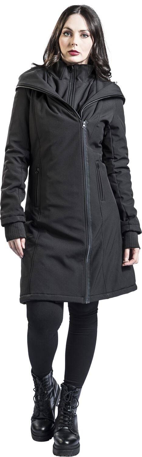 EMP "Gianna Coat" Mantel schwarz von Innocent Großer Ausverkauf