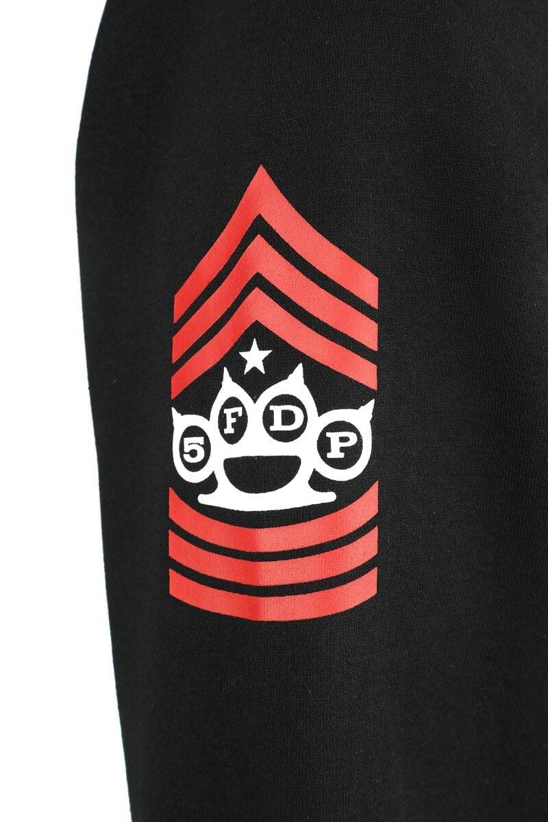 EMP "EMP Signature Collection" Kapuzenpullover schwarz/grau/rot von Five Finger Death Punch Saisonschlussverkauf